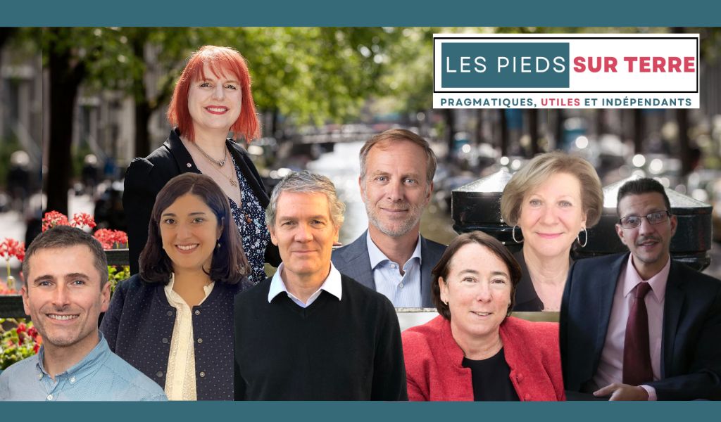 Equipe les pieds sur terre